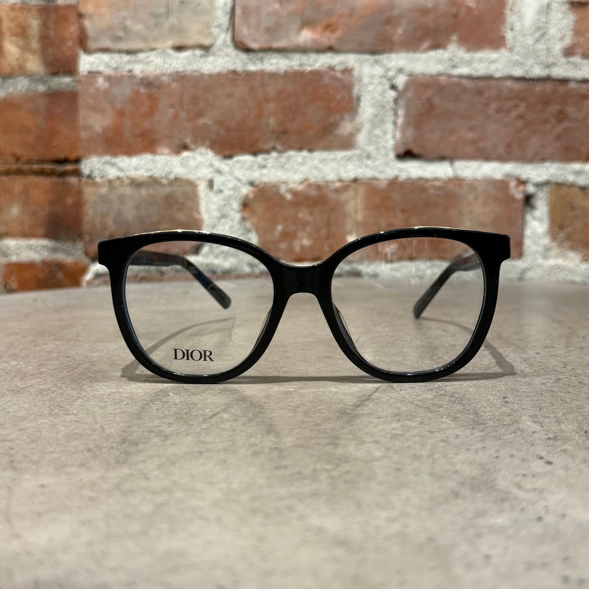 CHRISTIAN DIOR 30 MONTAIGNE MINIO FRAMES ‘BLACK/GOLD’