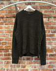 ACNE STUDIOS FLORAGRATAN-13 KNIT SWEATER ‘MOSS’