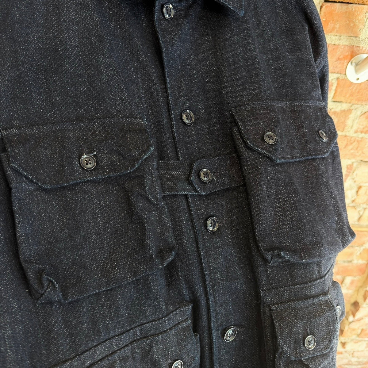 ENGINEERED GARMENTS EXPLORER SHIRT JACKET 'INDIGO'