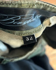 BASKETCASE GALLERY DISTRESSED CARGO SHORTS ‘CAMO’