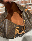 LOUIS VUITTON 1980s MONOGRAM KEEPALL 55 BAG ‘BROWN’