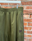 NEEDLES WIDE HD TRACK PANTS ‘OLIVE’