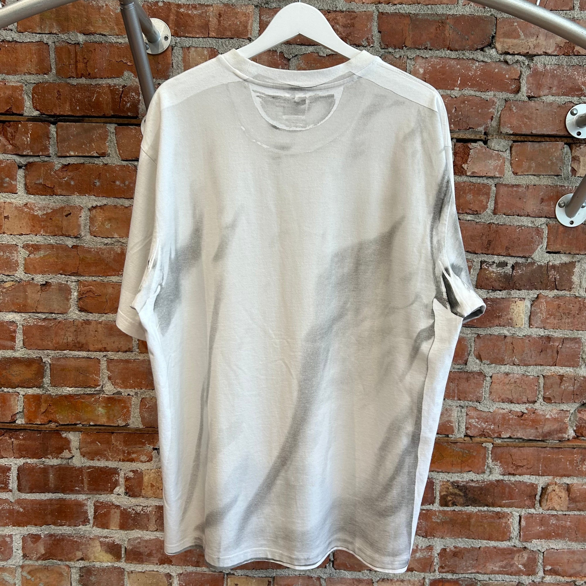 SUPREME X MARGIELA MM6 SS24 BOX LOGO TEE ‘WHITE/RED’