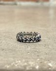 CHROME HEARTS STAR BAND RING ‘SILVER’