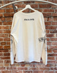 CHROME HEARTS VINTAGE MULTI MOTIF LONGSLEEVE ‘WHITE’