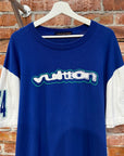 LOUIS VUITTON SS23 INTARSIA CREWNECK KNIT TEE ‘BLUE’