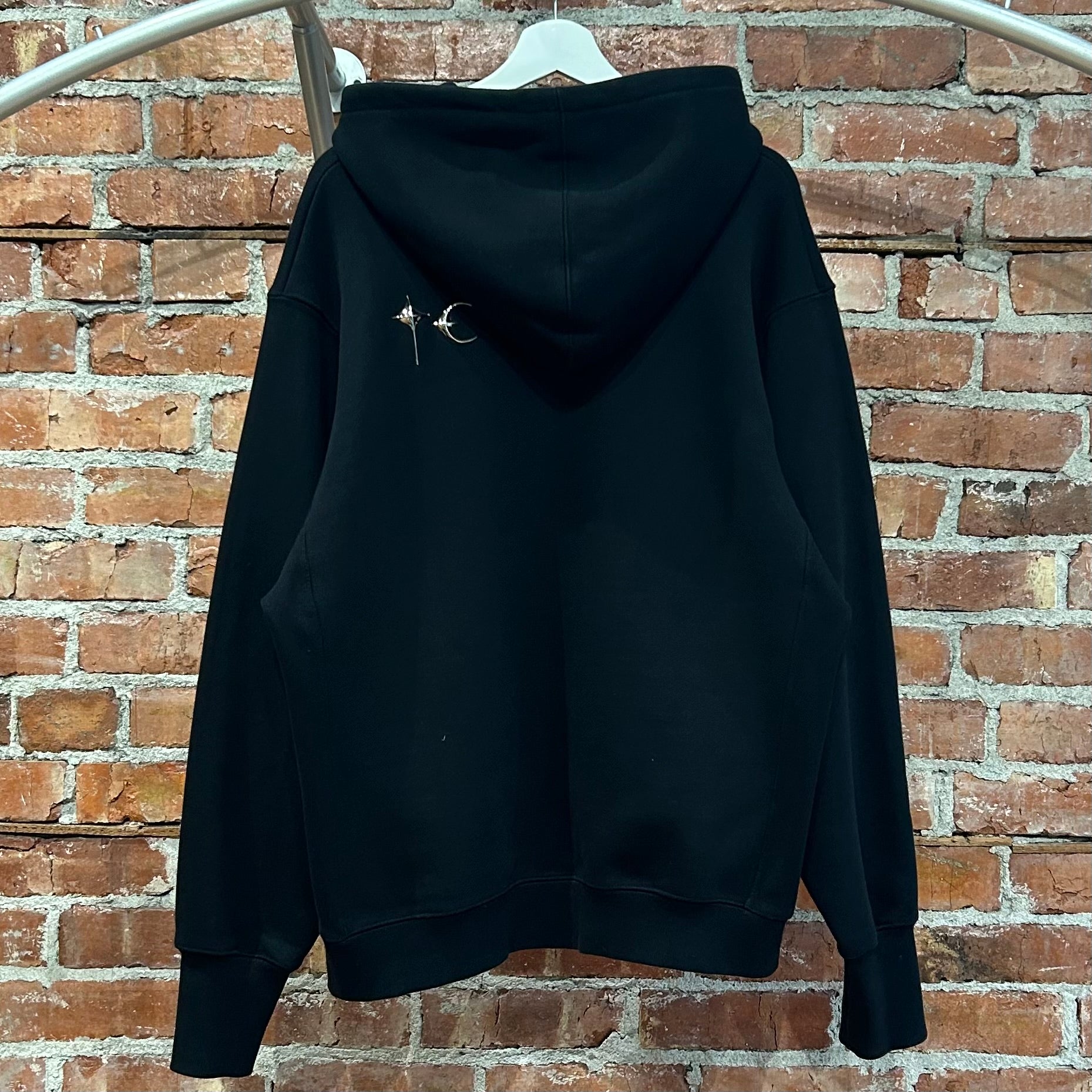 THUG CLUB STUDDED PULLOVER HOODIE ‘BLACK’