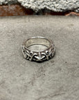 DEAL DESIGN STAR VINE RING SIZE 5.5 ‘SILVER’