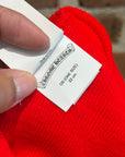 CHROME HEARTS CH LOGO BEANIE ‘RED’