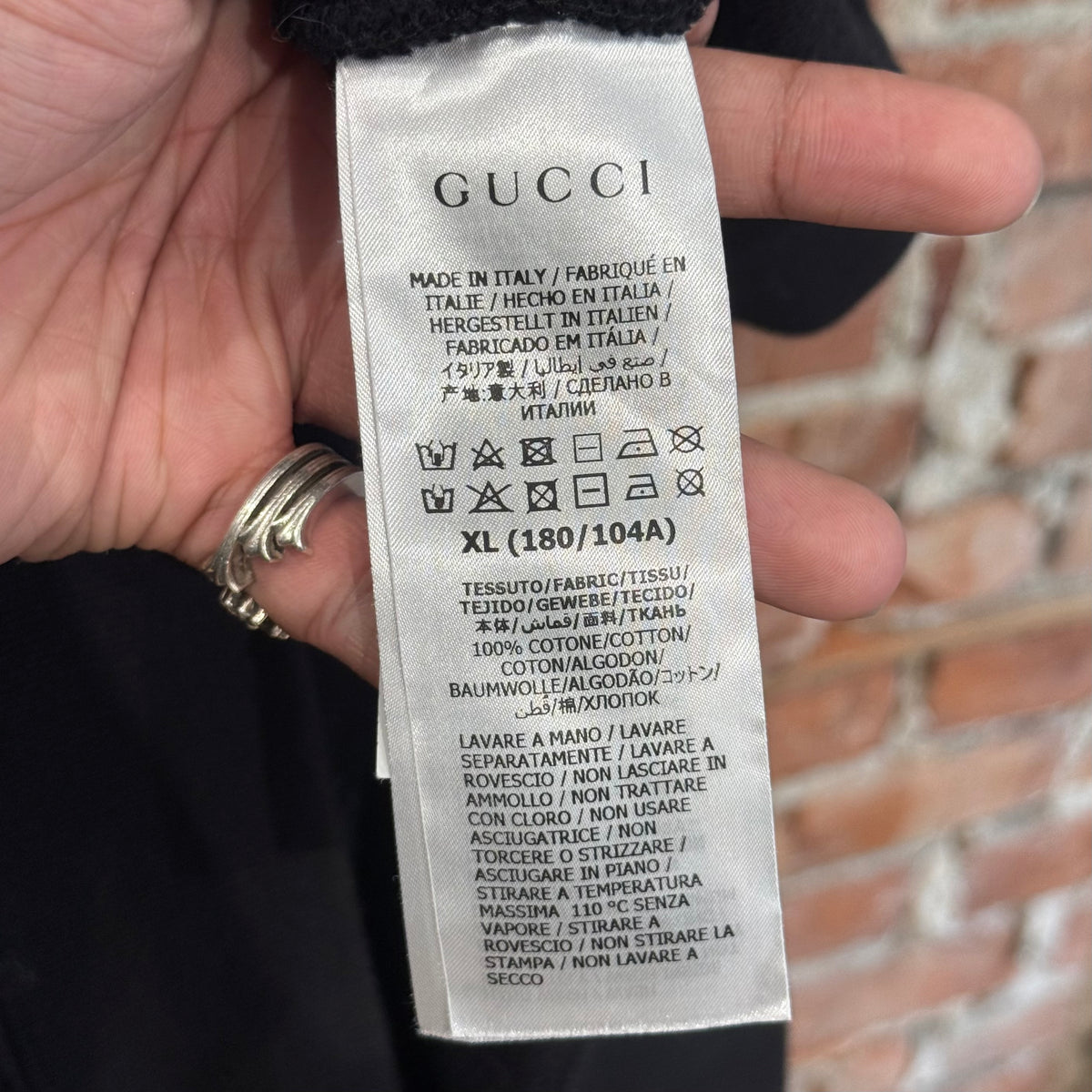 GUCCI X THE NORTH FACE FW21 PULLOVER HOODIE ‘BLACK’