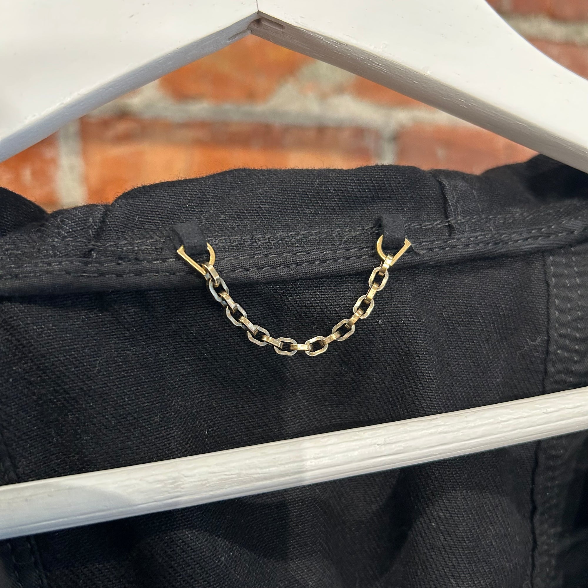 LOUIS VUITTON MONOGRAM HOODED CARPENTER JACKET ‘BLACK/GOLD’
