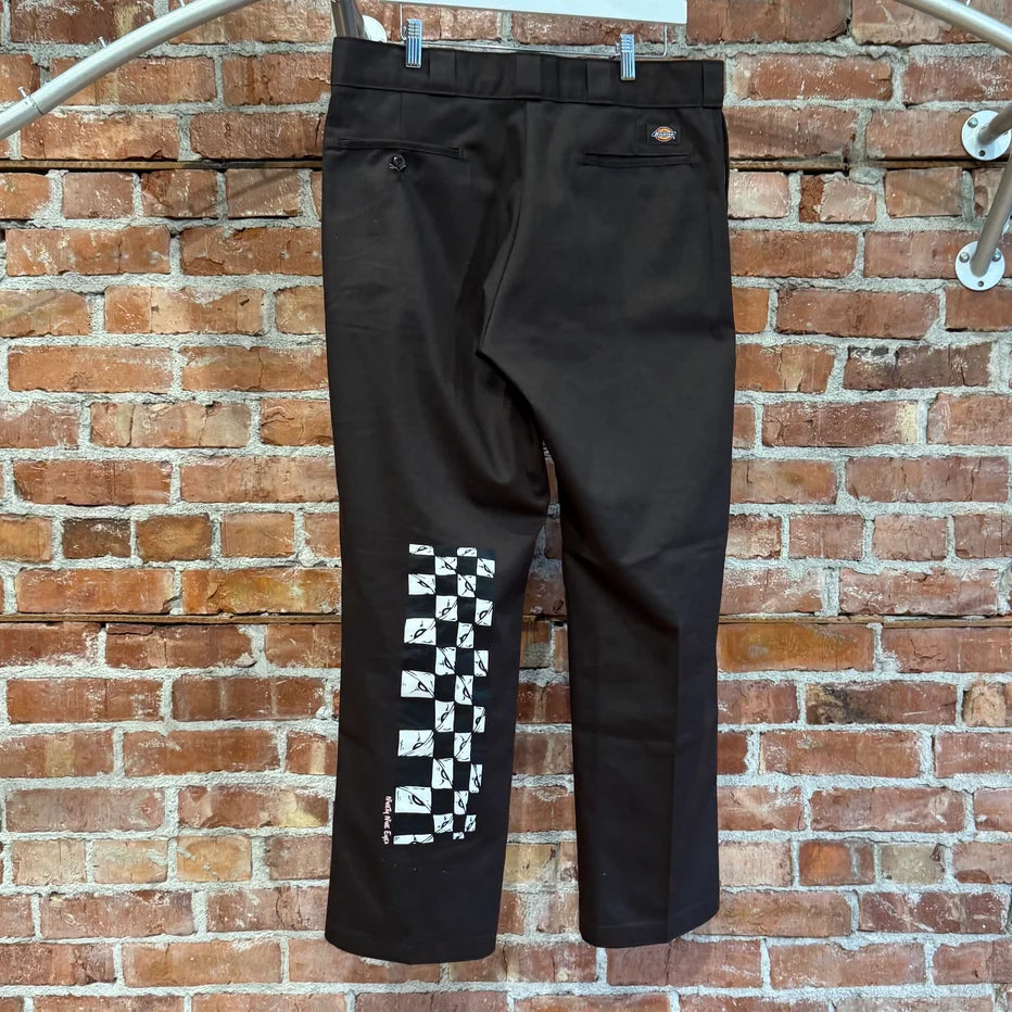 CHROME HEARTS MATTY BOY F&amp;F 99 EYES DICKIES CHINOS ‘BROWN’