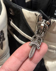 CHROME HEARTS X RICK OWENS GEOBASKET SNEAKERS ‘BLACK’