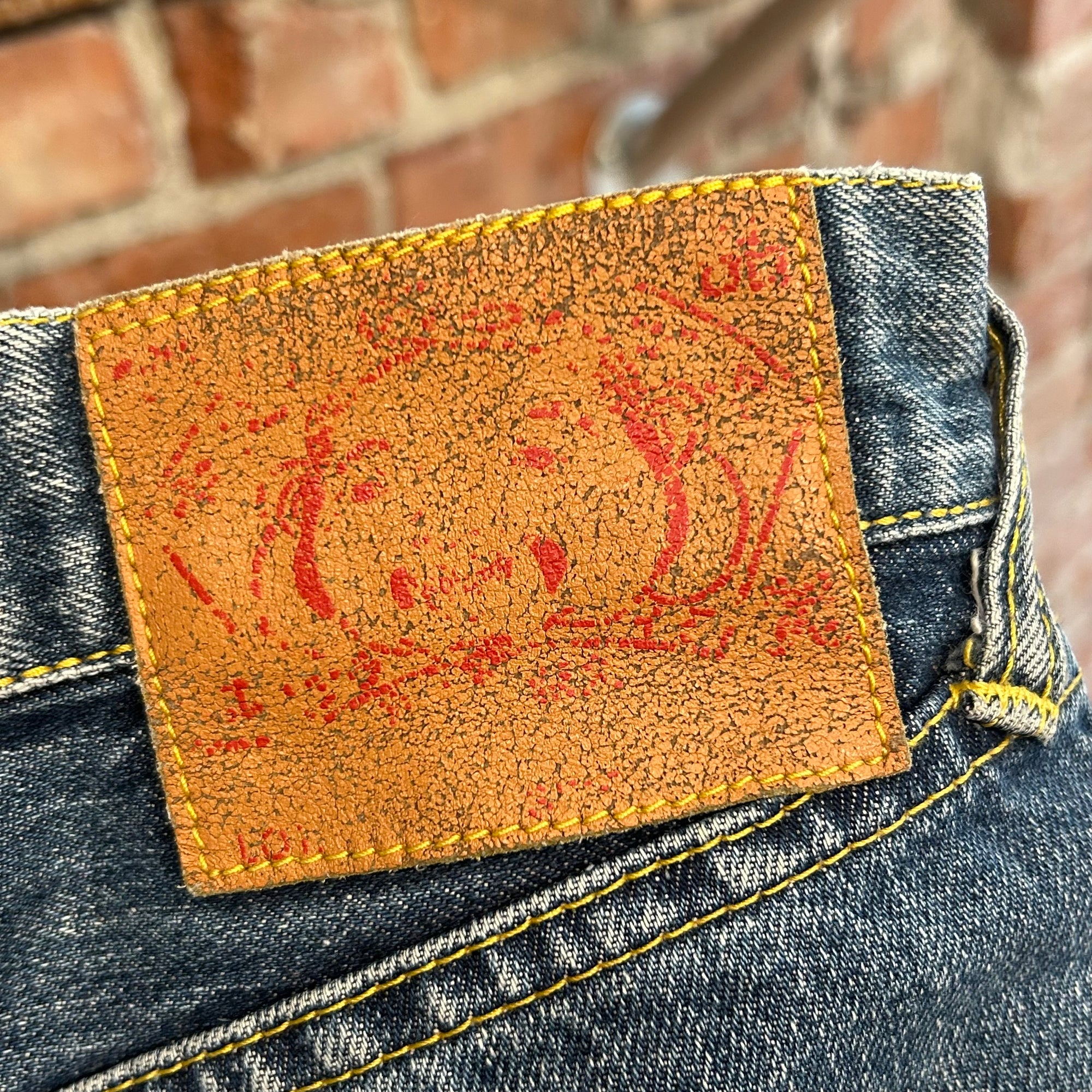 EVISU FADED OSAKA DENIM 'VINTAGE BLUE'