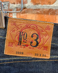 EVISU LOT 2008 THIN GULL SLIM STRAIGHT DENIM ‘INDIGO/IVORY’