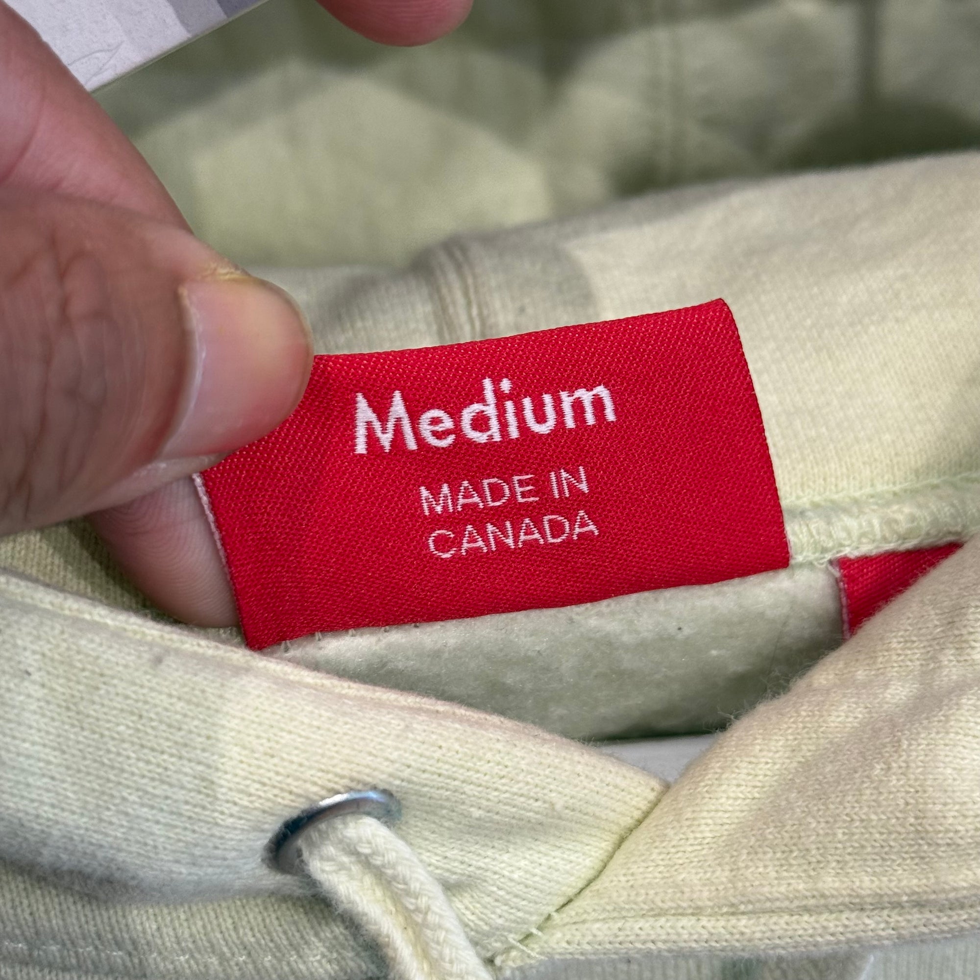 SUPREME MINI BOX LOGO HOODIE ‘PISTACHIO’
