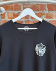CHROME HEARTS T-BAR THERMAL LONGSLEEVE ‘BLACK’