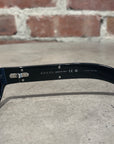 GUCCI MOTO ACETATE SUNGLASSES ‘BLACK/SILVER’
