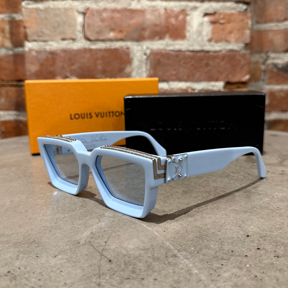 LOUIS VUITTON 1.1 MILLIONAIRE SUNGLASSES ‘ICE BLUE’