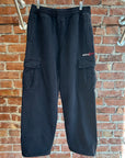 STUSSY CARGO SWEATS ‘BLACK’