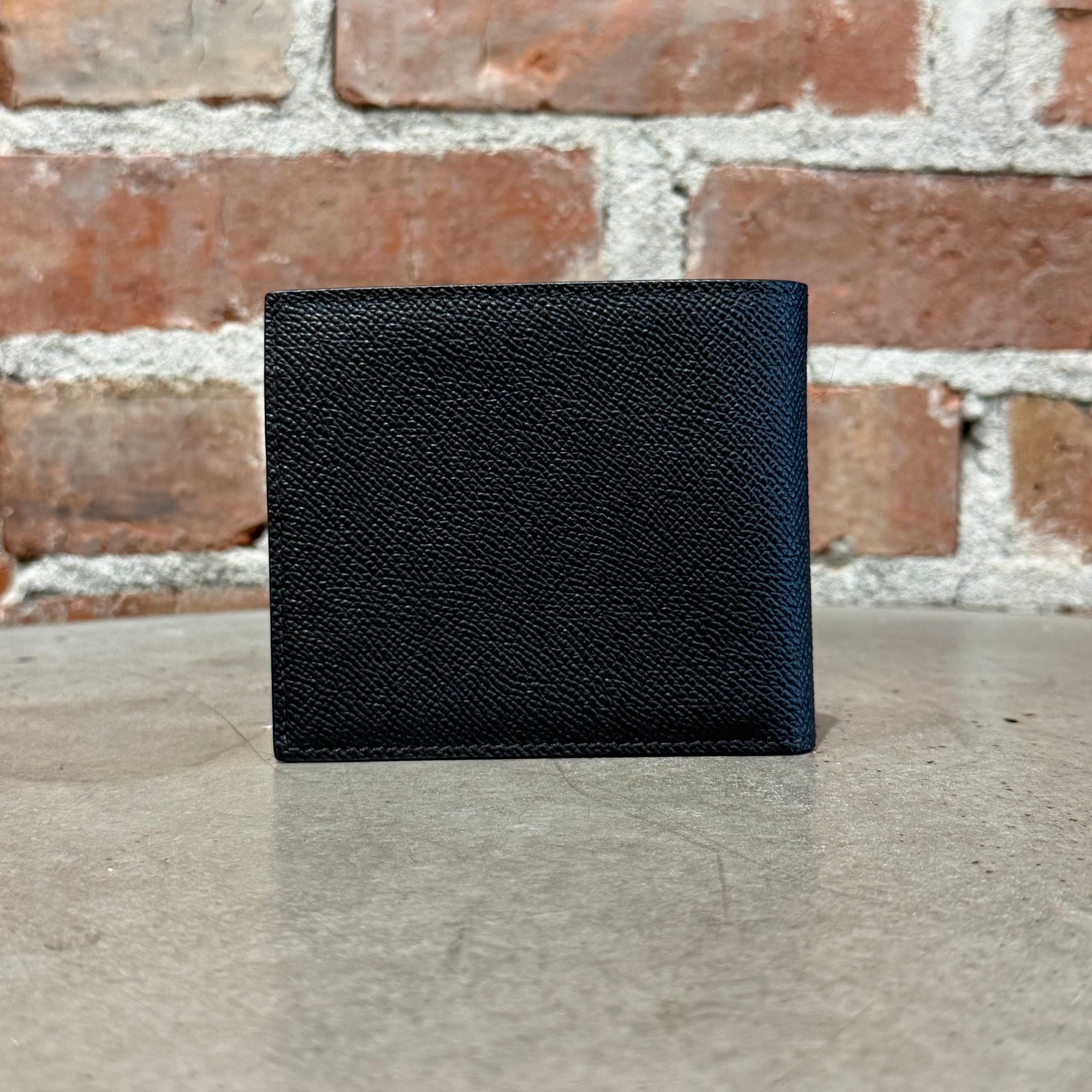 BURBERRY BIFOLD LEATHER WALLET ‘BLACK’