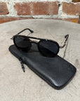 CHROME HEARTS LOVEBOAT SUNGLASSES ‘BLACK’