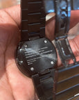 ISSEY MIYAKE "TO" FULL METAL WATCH 'BLACK'