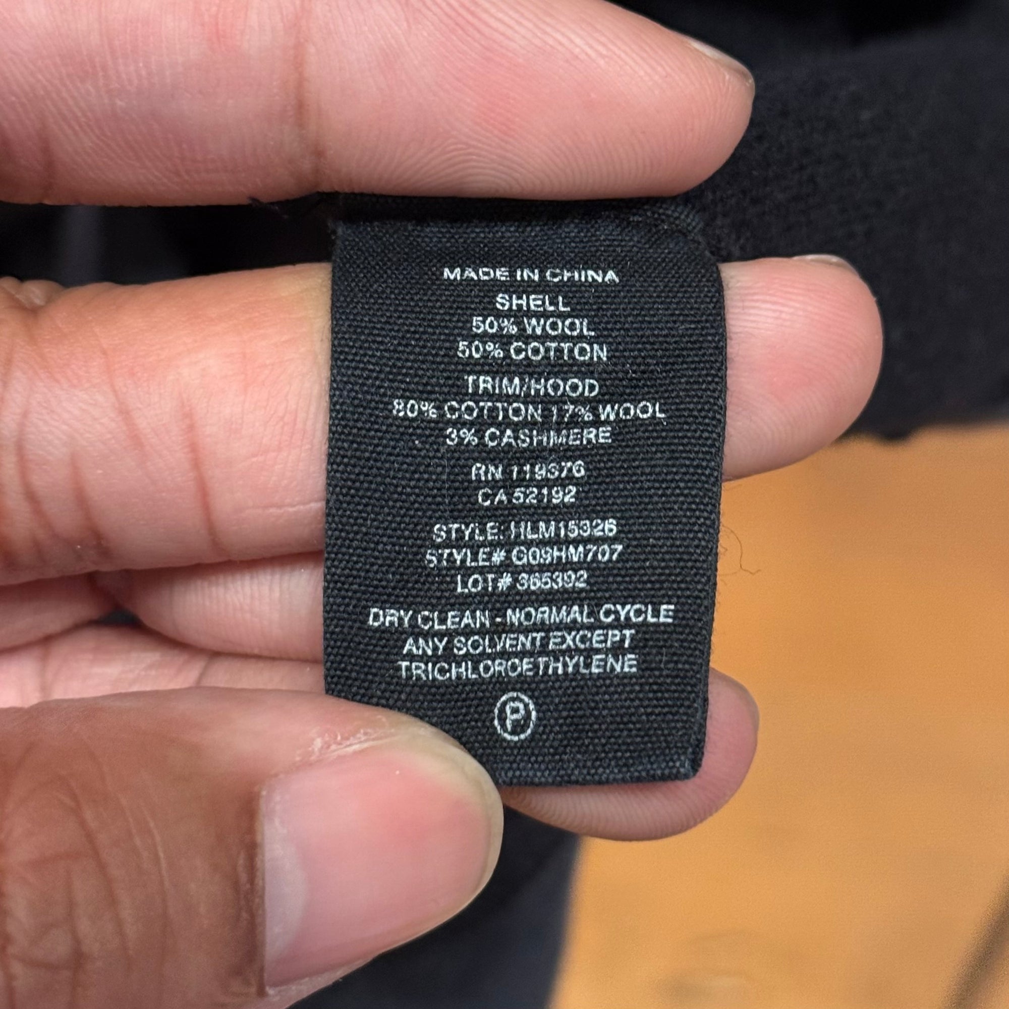 HELMUT LANG TROOPER HOODIE ‘BLACK’