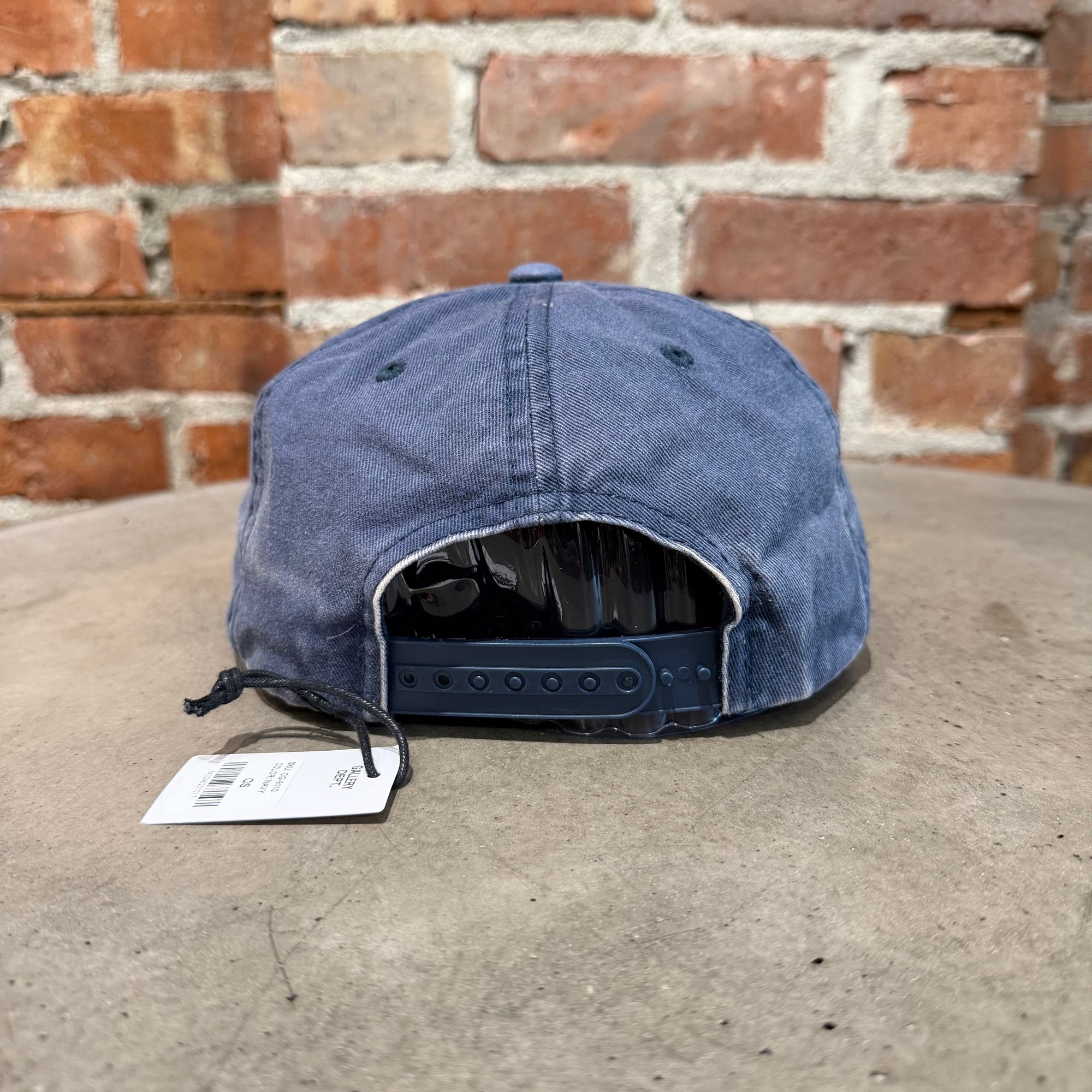GALLERY DEPT. G-PATCH LOGO HAT ‘NAVY/YELLOW’