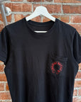CHROME HEARTS CEMETERY HORSESHOE TEE ‘BLACK’