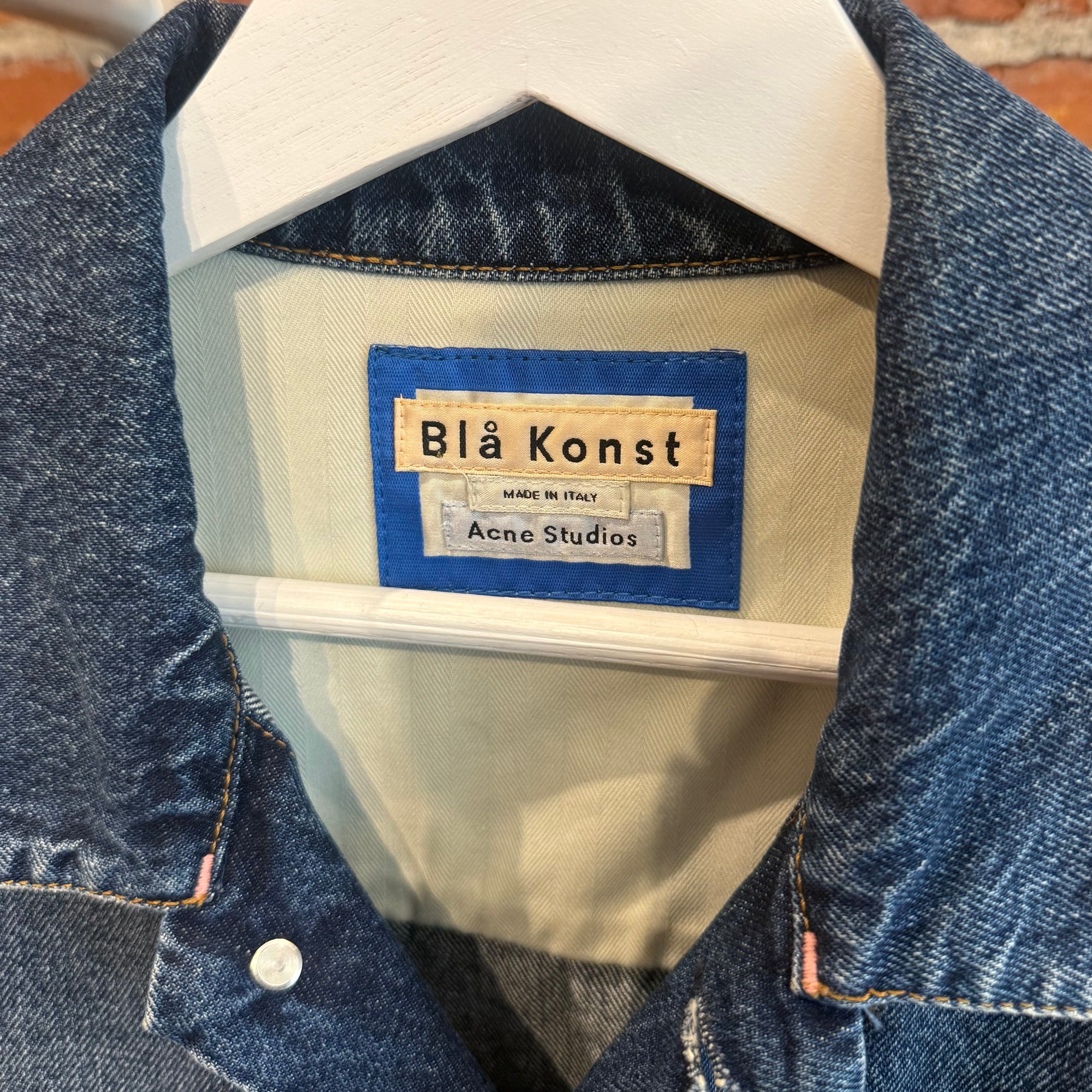 ACNE STUDIOS DENIM TRUCKER JACKET ‘MEDIUM WASH’