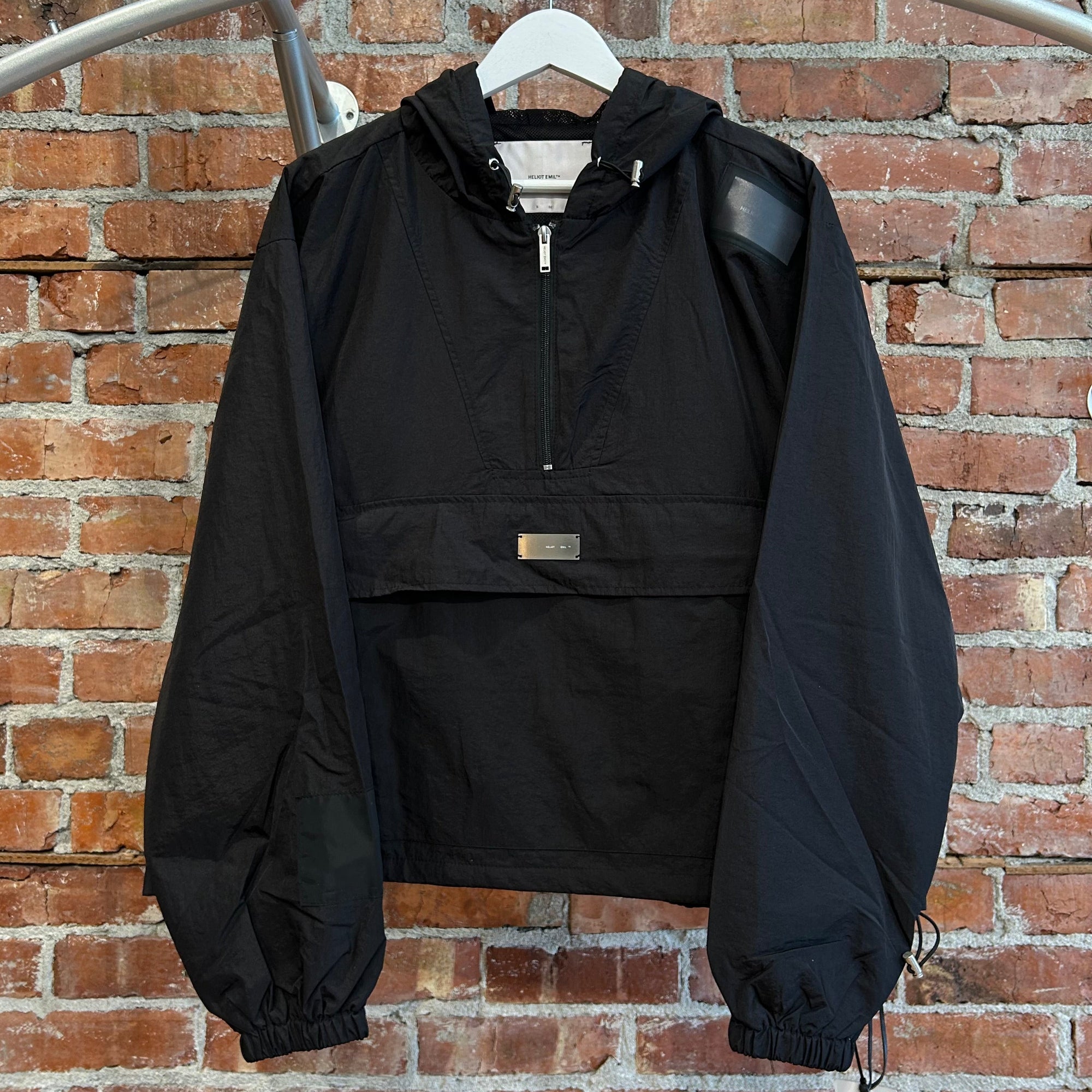 HELIOT EMIL FW19 CONVERTIBLE WINDBREAKER JACKET ‘BLACK’
