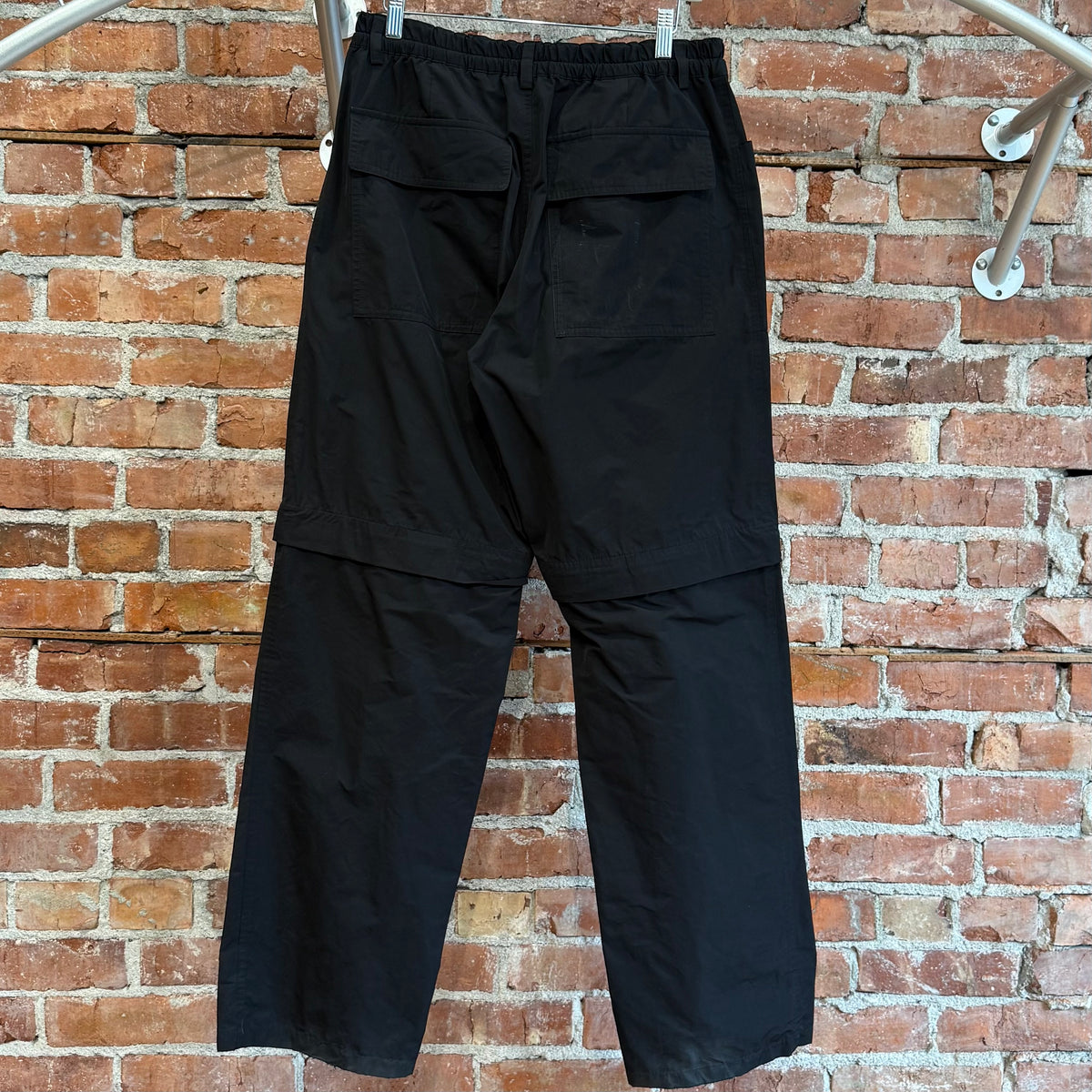DRIES VAN NOTEN CONVERTIBLE PANTS ‘BLACK’