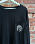 CHROME HEARTS TAIPEI EXCLUSIVE FLORAL LONGSLEEVE ‘BLACK’