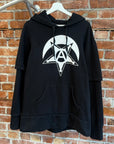 MIDNIGHT STUDIOS X BLACK SCALE LAYERED HOODIE ‘BLACK’
