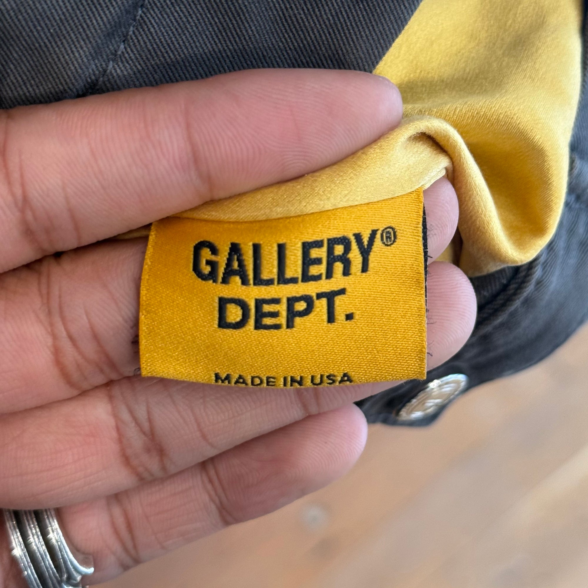 GALLERY DEPT PAINTER MONTECITO JACKET ‘BUKAKI GRAPHITE’