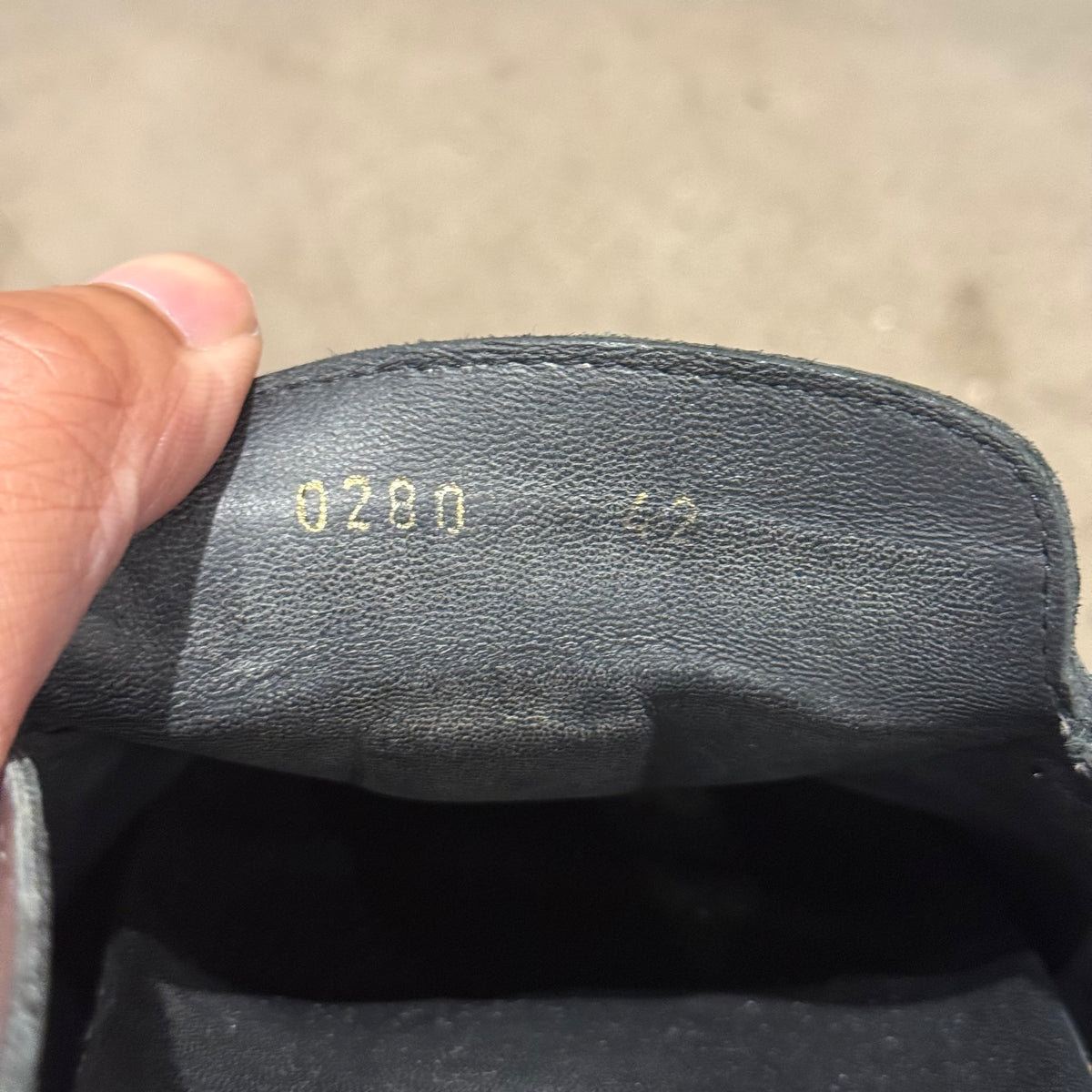 VERSACE LEATHER CLOG MULES ‘BLACK’