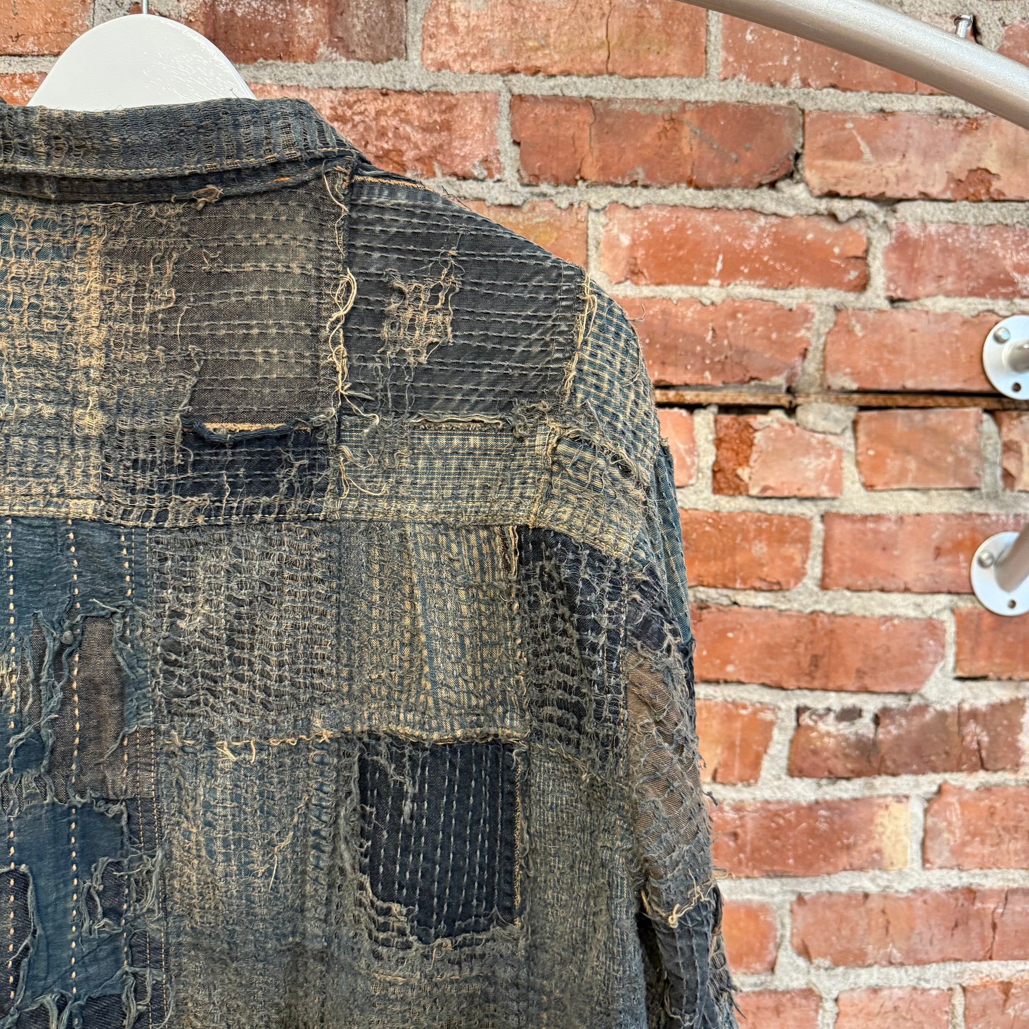 KAPITAL V2 SILK-LINED BORO JACKET ‘MULTI’