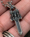 DEAL DESIGN KG DAGGER MED NECKLACE ‘SILVER’