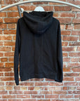 HELMUT LANG ARCHIVE MOTO ZIP HOODIE ‘BLACK’