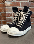 RICK OWENS DRKSDHW HIGH TOP RAMONE SNEAKERS ‘BLACK’