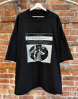 RICK OWENS DRKSDHW HOLLYWOOD TOMMY TEE ‘BLACK’