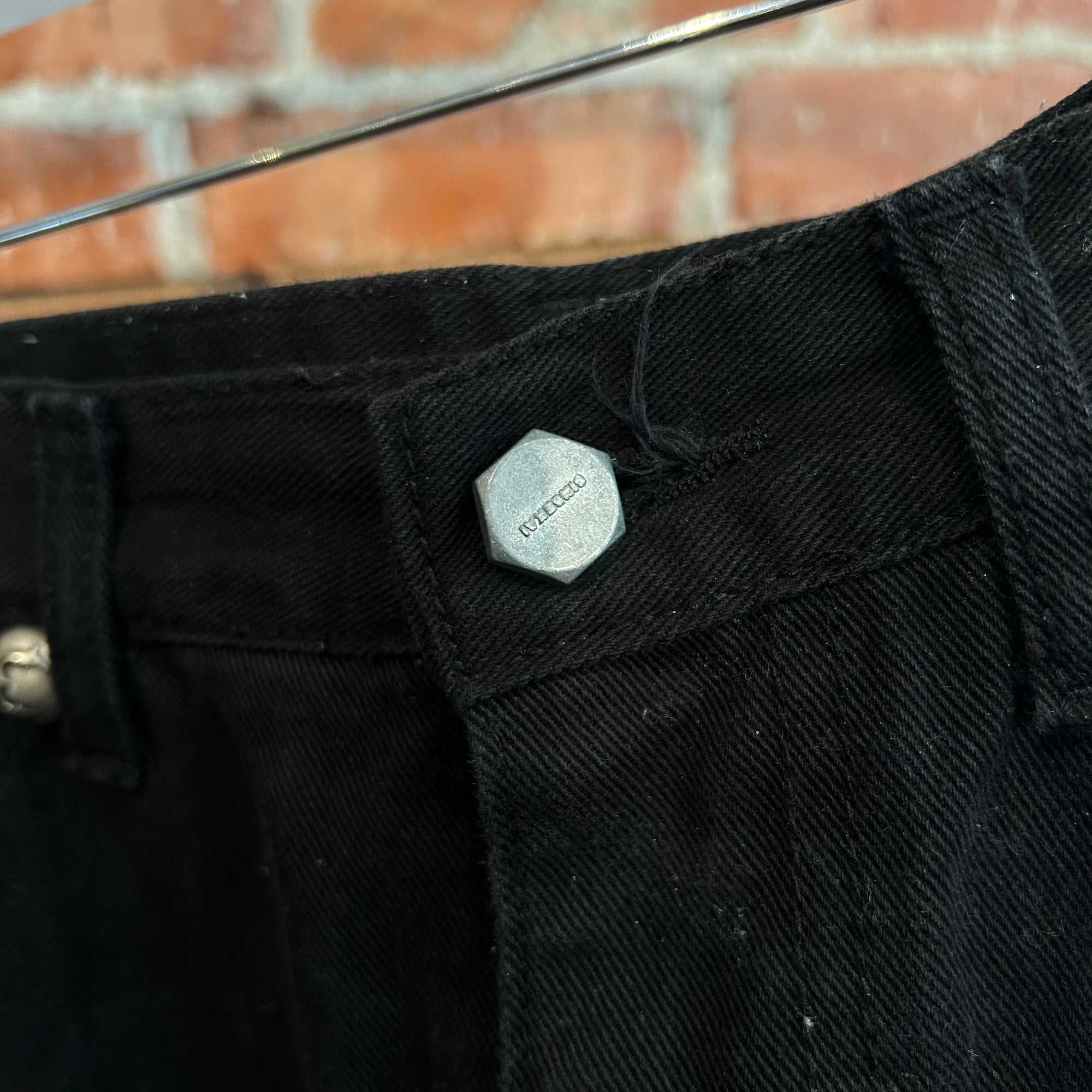 THUG CLUB AW24 STUDDED CARPENTER PANTS ‘BLACK’