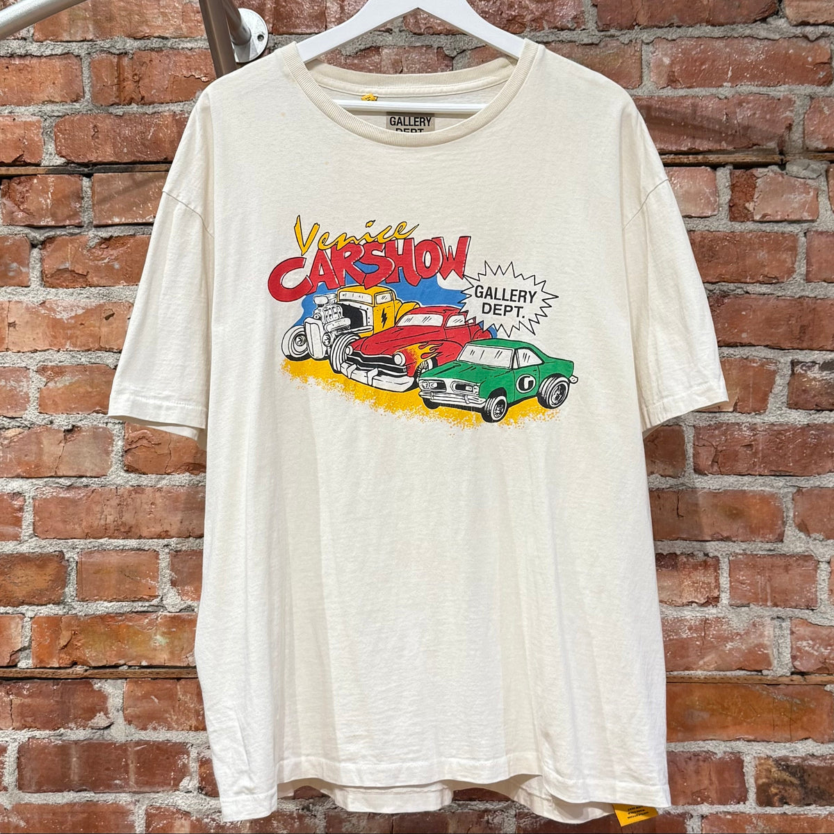 GALLERY DEPT. VENICE CAR SHOW TEE ‘WHITE’