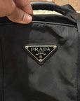 PRADA TESSUTO NYLON LARGE DUFFLE BAG ‘BLACK’