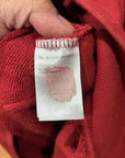 THOM BROWNE STRIPE SLEEVE HOODIE ‘RED/WHITE’
