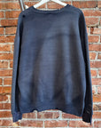 RUSSELL ATHETLIC 90S VINTAGE THRASHED PAINTER CREWNECK ‘FADED NAVY’