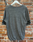 HYSTERIC GLAMOUR X KURT COBAIN JERSEY TEE 'GREY/BLACK'