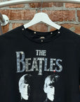 AFTER-HRS THE BEATLES CROPPED TEE ‘BLACK’