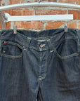 EVISU X PUMA BUCKLE-BACK STRAIGHT DENIM ‘INDIGO/MINT’